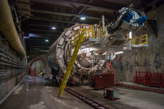Illustration for article titled Meet Mom Chung, The Massive Machine Digging Tunnels Under San Francisco